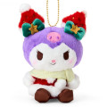 Japan Sanrio Original Mascot Holder - Kuromi : Christmas 2025 - 2