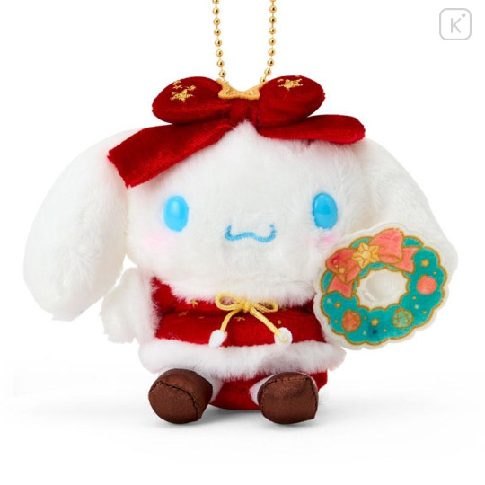 Japan Sanrio Original Mascot Holder - Cinnamoroll : Christmas 2025 - 2