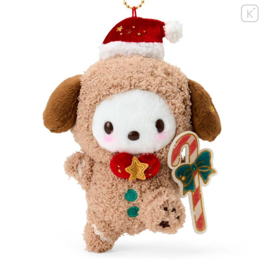 Japan Sanrio Original Mascot Holder - Pochacco : Christmas 2025 - 2