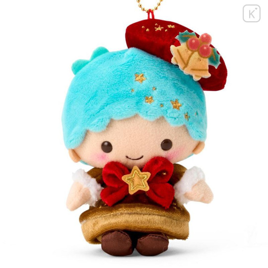 Japan Sanrio Original Mascot Holder - Little Twin Stars Kiki : Christmas 2025 - 2