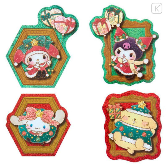 Japan Sanrio Original Sticker Set - Christmas 2025 - 4