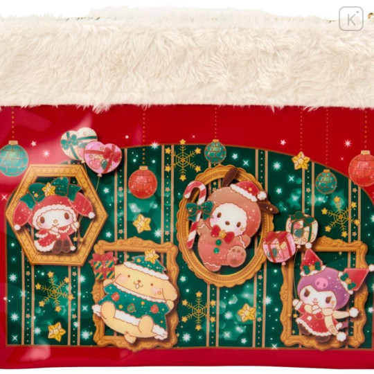 Japan Sanrio Original Flat Pouch - Characters Christmas - 4