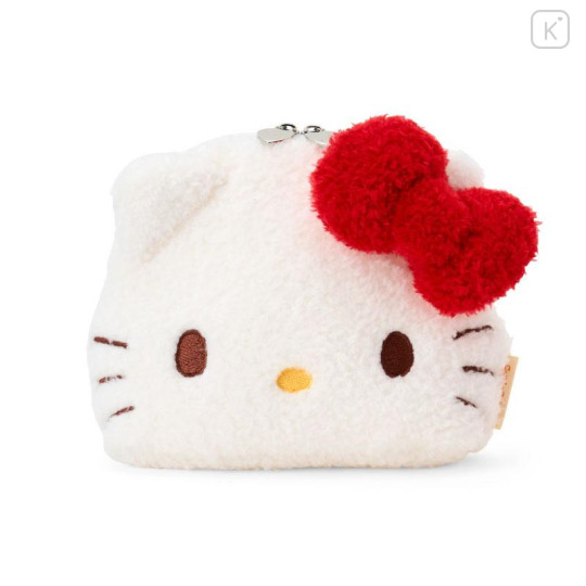 Japan Sanrio Original Face-shaped Pouch with Snack - Hello Kitty - 1