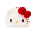 Japan Sanrio Original Face-shaped Pouch with Snack - Hello Kitty - 1