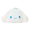 Japan Sanrio Original Face-shaped Pouch with Snack - Cinnamoroll - 1
