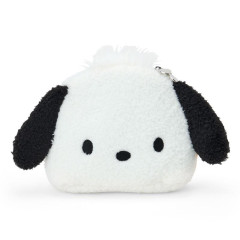 Japan Sanrio Original Face-shaped Pouch with Snack - Pochacco