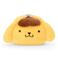 Japan Sanrio Original Face-shaped Pouch with Snack - Pompompurin - 1
