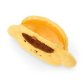 Japan Sanrio Original Face-shaped Pouch with Snack - Pompompurin - 3