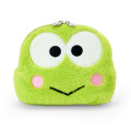 Japan Sanrio Original Face-shaped Pouch with Snack - Keroppi - 1