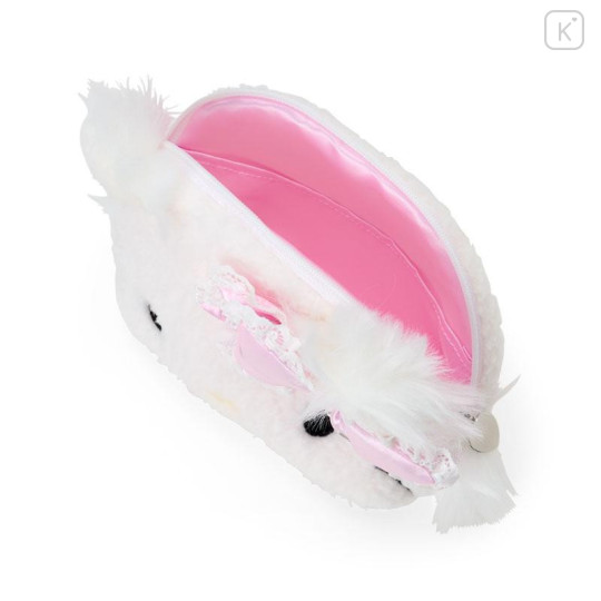 Japan Sanrio Original Face-shaped Pouch with Snack - Charmmy Kitty - 3