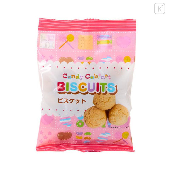 Japan Sanrio Original Face-shaped Pouch with Snack - Charmmy Kitty - 4