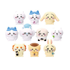 Japan Chiikawa Soft Vinyl Puppet Mascot Set - B