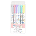 Japan Chiikawa Mildliner Double-sided Highlighter Set - Chiikawa & Hachiware & Usagi - 3