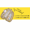 Japan Pokemon Pacotray Pen Pouch - Pikachu : Yellow Light Brown - 3