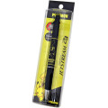 Japan Pokemon Jetstream 2&1 Multi Ballpoint Pen + Mechanical Pencil - Pikachu : Metallic Yellow Black - 1