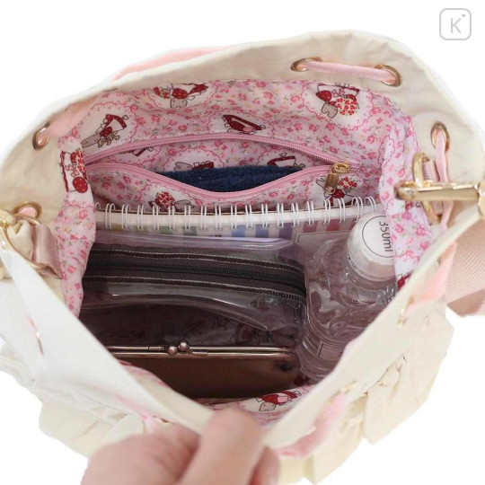 Japan Sanrio Shoulder Bag - Marron Cream - 3