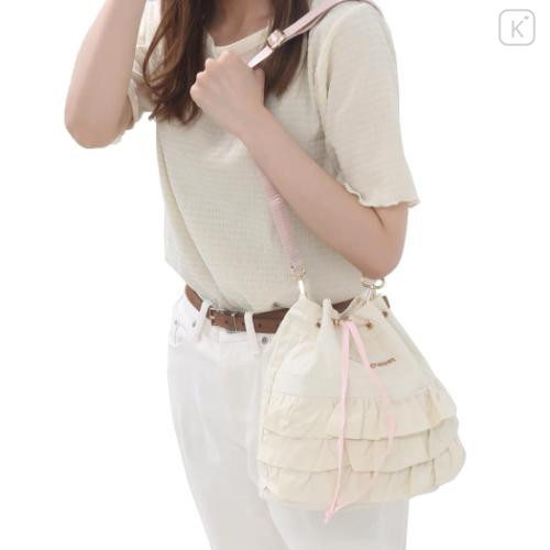 Japan Sanrio Shoulder Bag - Marron Cream - 6