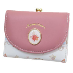 Japan Sanrio Mini Wallet - Marron Cream : Rose
