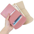 Japan Sanrio Mini Wallet - Marron Cream : Pink - 4