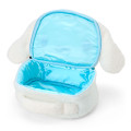 Japan Sanrio Original Face-Shaped Vanity Pouch with Snack - Cinnamoroll - 3