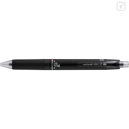 Japan Uni-ball R:E3 Color Multi Erasable Gel Pen - 0.5mm Black - 1