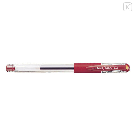 Japan Uni-ball Signo Gel Pen - 0.38mm Bordeaux Black - 1