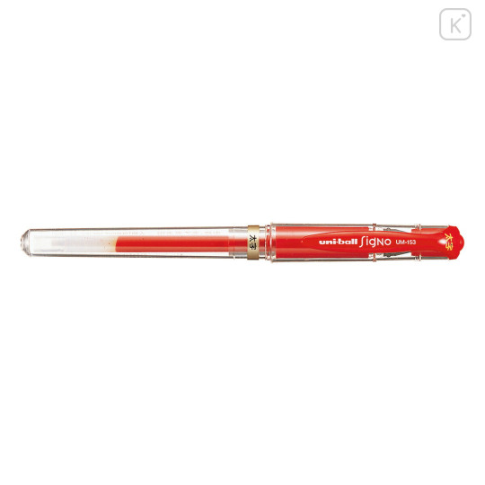 Japan Uni-ball Signo Bold Gel Pen - 1mm Red - 1