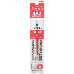 Japan Uni-ball Signo UMR-83E Gel Pen Refill - 0.38mm Red
