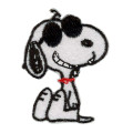 Japan Peanuts Versatile Iron-On and Sticker Patch - Snoopy : Joe Cool Smirk - 2