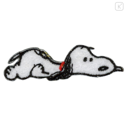 Japan Peanuts Versatile Iron-On and Sticker Patch - Snoopy : Relax - 2