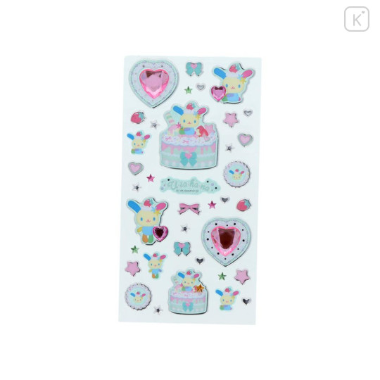 Japan Sanrio Glitter Jewel Sticker - Usahana : Y2K Whipped Cream - 2