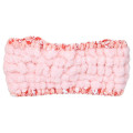 Japan Sanrio Spa Headband with Ribbon - Hello Kitty : Cherry Pink - 2