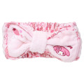 Japan Sanrio Hair Band with Ribbon - My Melody : Strawberry Pink - 1