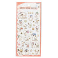 Japan Peanuts Soft Cloth Sticker - Snoopy & Woodstock : Fluffy Sketch Brothers - 1