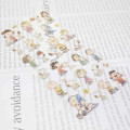 Japan Peanuts Soft Cloth Sticker - Snoopy : Fluffy Sketch Children - 2