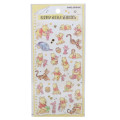 Japan Disney Soft Cloth Sticker - Winnie the Pooh : Fluffy Sketch - 1