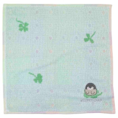 Japan Koupen Chan Mini Towel Jacquard Handkerchief - Mint Green