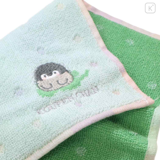 Japan Koupen Chan Mini Towel Jacquard Handkerchief - Mint Green - 2