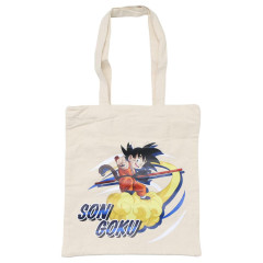 Japan Dragon Ball Canvas Tote Bag - Goku & Cloud