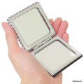 Japan Miffy 2-sided Compact Mirror - Miffy : Chidori & Monotone Houndstooth - 3