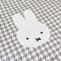 Japan Miffy Mini Tote Bag - Miffy : Chidori & Monotone Houndstooth Frill - 4
