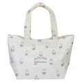 Japan Miffy Mini Tote Bag - Miffy : 70th Anniversary Ivory - 1