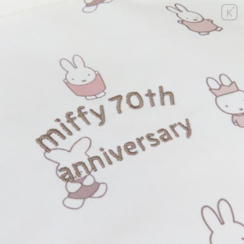 Japan Miffy Mini Tote Bag - Miffy : 70th Anniversary Ivory - 5