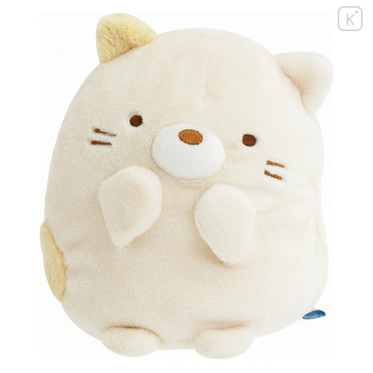 Japan San-X Mochi Mochi Squishy Plush - Sumikko Gurashi : Sumikko's Favorite Neko - 1