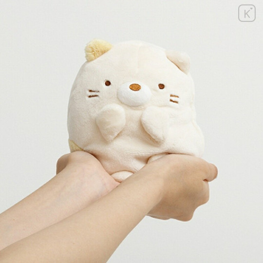 Japan San-X Mochi Mochi Squishy Plush - Sumikko Gurashi : Sumikko's Favorite Neko - 3