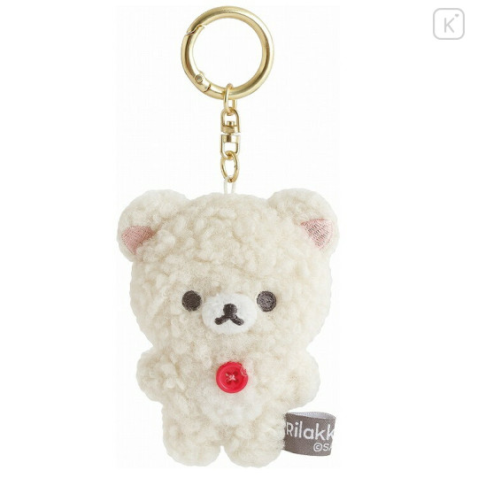 Japan San-X Hanging Plush - Korilakkuma : New Basic Rilakkuma Fluffy - 1