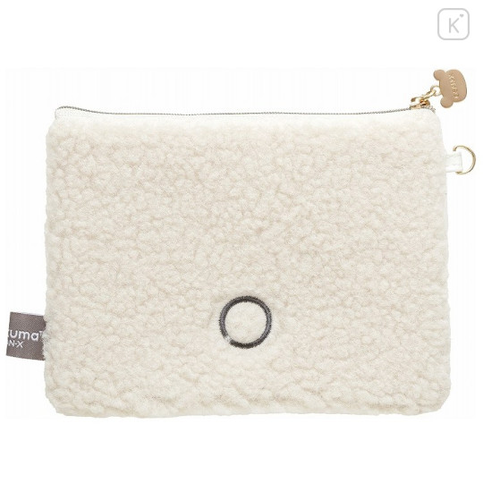 Japan San-X Flat Pouch - Korilakkuma : New Basic Rilakkuma Fluffy - 2