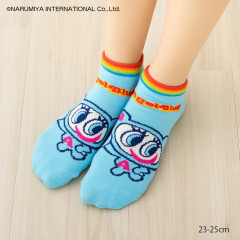Japan Angel Blue Short Ankle Socks - Blue