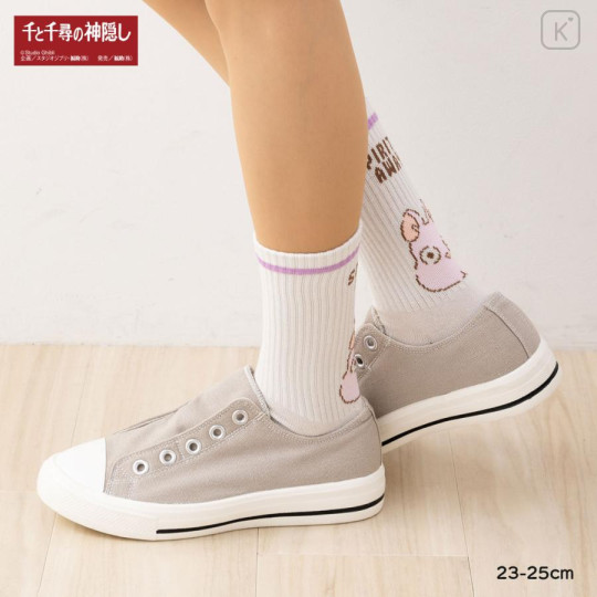 Japan Ghibli Striped Crew Socks - Spirited Away - 5
