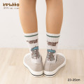 Japan Ghibli Striped Crew Socks - Totoro - 1